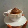 Spiced Pumpkin Cupcake piped with Chocolate Icing