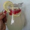 My Cloudy Lemonade with Raspberries