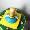 Brazilian world cup cake (passion fruit flavoured)