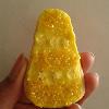 My yellow passionfruit easter egg biscuit