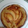 Made Caramalized Apple Pancakes