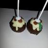 Improved Christmas pudding cake pops
