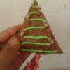 My christmas tree brownies