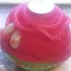 Rose water rose cake pop