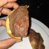 Made chocolate and chilli profiteroles(round version of eclairs) filled with cream, in food tech today. Yummy!