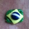 My Brazilian Flag Fondant decoration